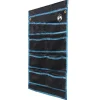 vidaXL Opslagzak met opslag Zwart en Blauw 63,5 x 40 cm oxford
