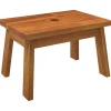 vidaXL Opstapkruk 38x26x22 cm massief acaciahout
