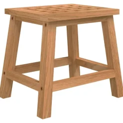 vidaXL Opstapkrukje 29x22,5x25,5 cm massief walnotenhout