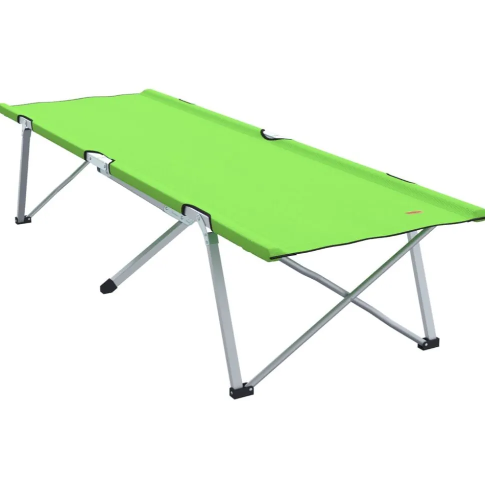 vidaXL Opvouwbaar Camping Bed Groen 194 x 62,5 x 42,5 cm