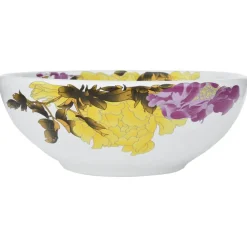 vidaXL Opzetwasbak rond Φ41x14 cm keramiek meerkleurig