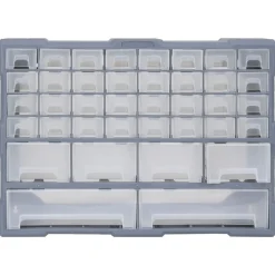 vidaXL Organiser met 38 lades 52x16x37,5 cm