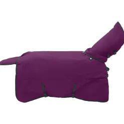 vidaXL Paardendeken Donkergroen en Zwart 75 cm Polyester