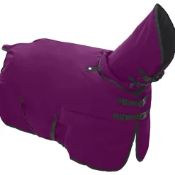 vidaXL Paardendeken Donkergroen en Zwart 75 cm Polyester