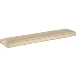 vidaXL Palet Kussen Beige 180 x 40 x 8 cm Oxford Stof