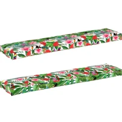 vidaXL Pallet Kussen Set 2 pcs Tropische Jungle 180 x 40 x 8 cm