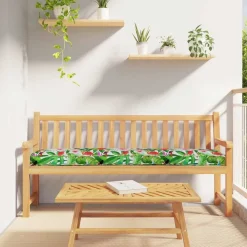 vidaXL Pallet Kussen Set 2 pcs Tropische Jungle 180 x 40 x 8 cm