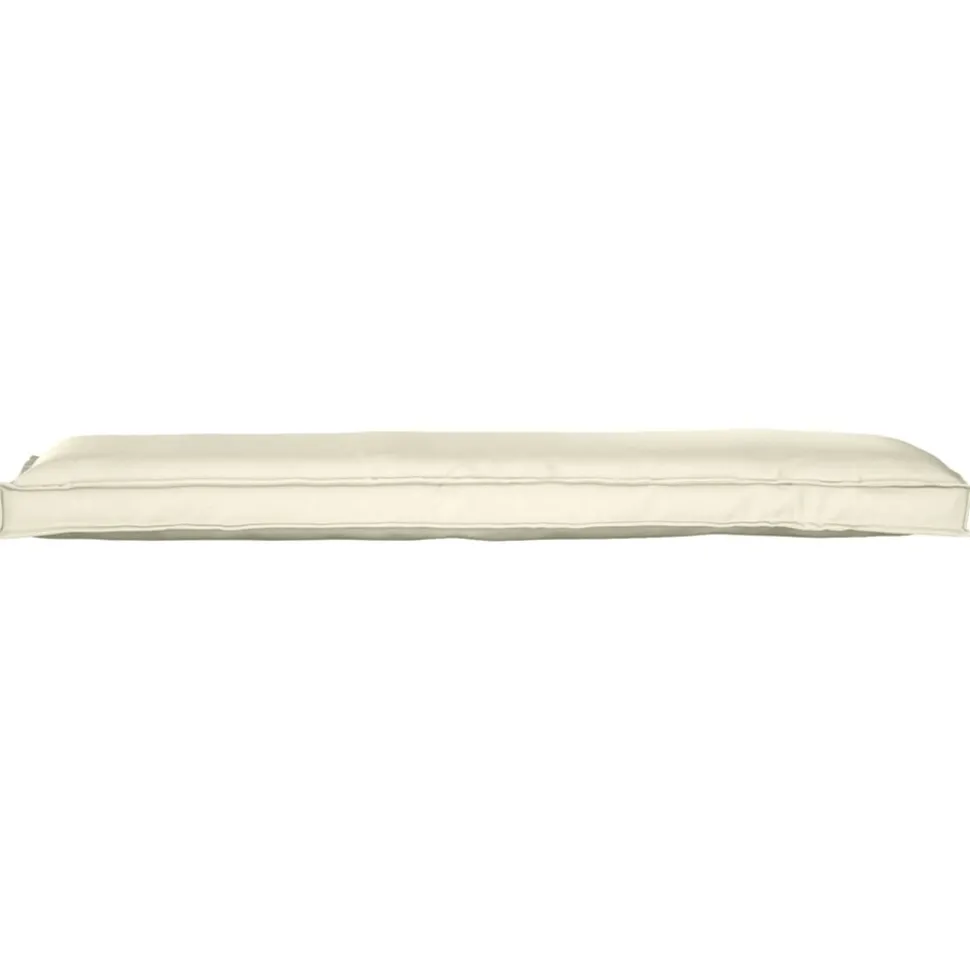 vidaXL Pallet Kussen Set 2 pcs Crème 150 x 40 x 8 cm Oxford Stof