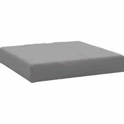 vidaXL Palletkussen 60x60x9,5 cm oxford stof grijs