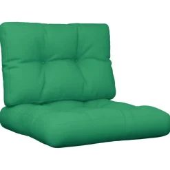 vidaXL Palletkussens 2 st stof groen