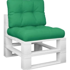 vidaXL Palletkussens 2 st stof groen