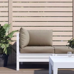 vidaXL Palletkussens 3 st oxford stof taupe