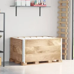 vidaXL Palletopzetranden 3 st 120x80 cm massief grenenhout