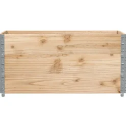 vidaXL Palletopzetranden 3 st 120x80 cm massief grenenhout