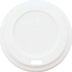 vidaXL Papieren koffiebekerdeksels Ø60 mm 4oz 1000 st kunststof wit