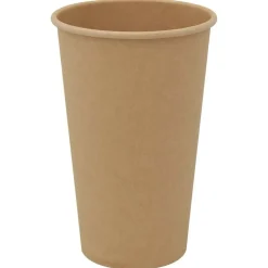vidaXL Papieren koffiekopjes 1000 st 16oz 400 ml bruin