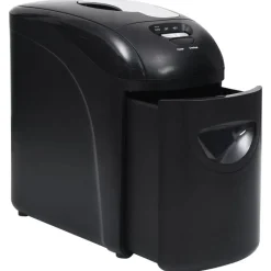 vidaXL Papierversnipperaar 10 pagina's microcut zwart