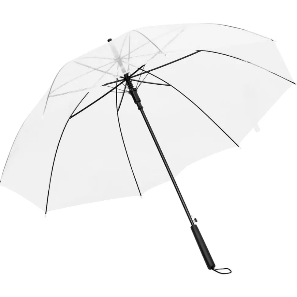 vidaXL Paraplu 100 cm transparant