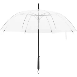 vidaXL Paraplu 100 cm transparant