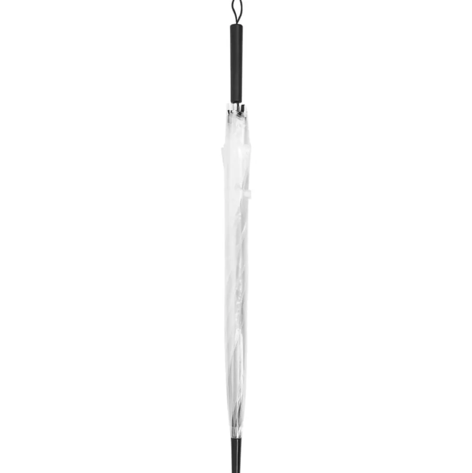 vidaXL Paraplu 100 cm transparant