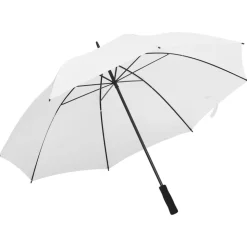 vidaXL Paraplu 130 cm wit