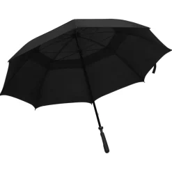 vidaXL Paraplu 130 cm zwart