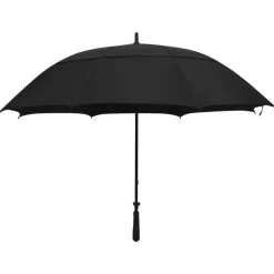 vidaXL Paraplu 130 cm zwart