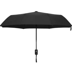 vidaXL Paraplu automatisch inklapbaar 95 cm zwart