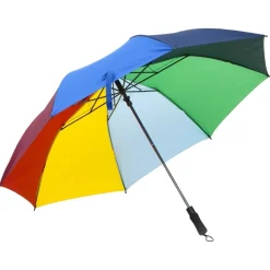 vidaXL Paraplu automatisch inklapbaar 124 cm meerkleurig