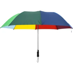 vidaXL Paraplu automatisch inklapbaar 124 cm meerkleurig