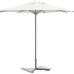 vidaXL Paraplu-gewichtsschijven 2 stuks Grijs Graniet Driehoekig 14 kg