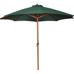 vidaXL Parasol 258 cm groen