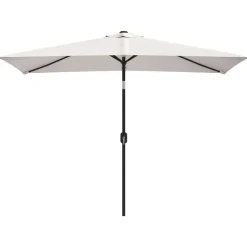 vidaXL Parasol vierhoekig zandwit 200 x 300 cm