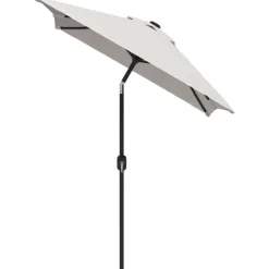vidaXL Parasol vierhoekig zandwit 200 x 300 cm