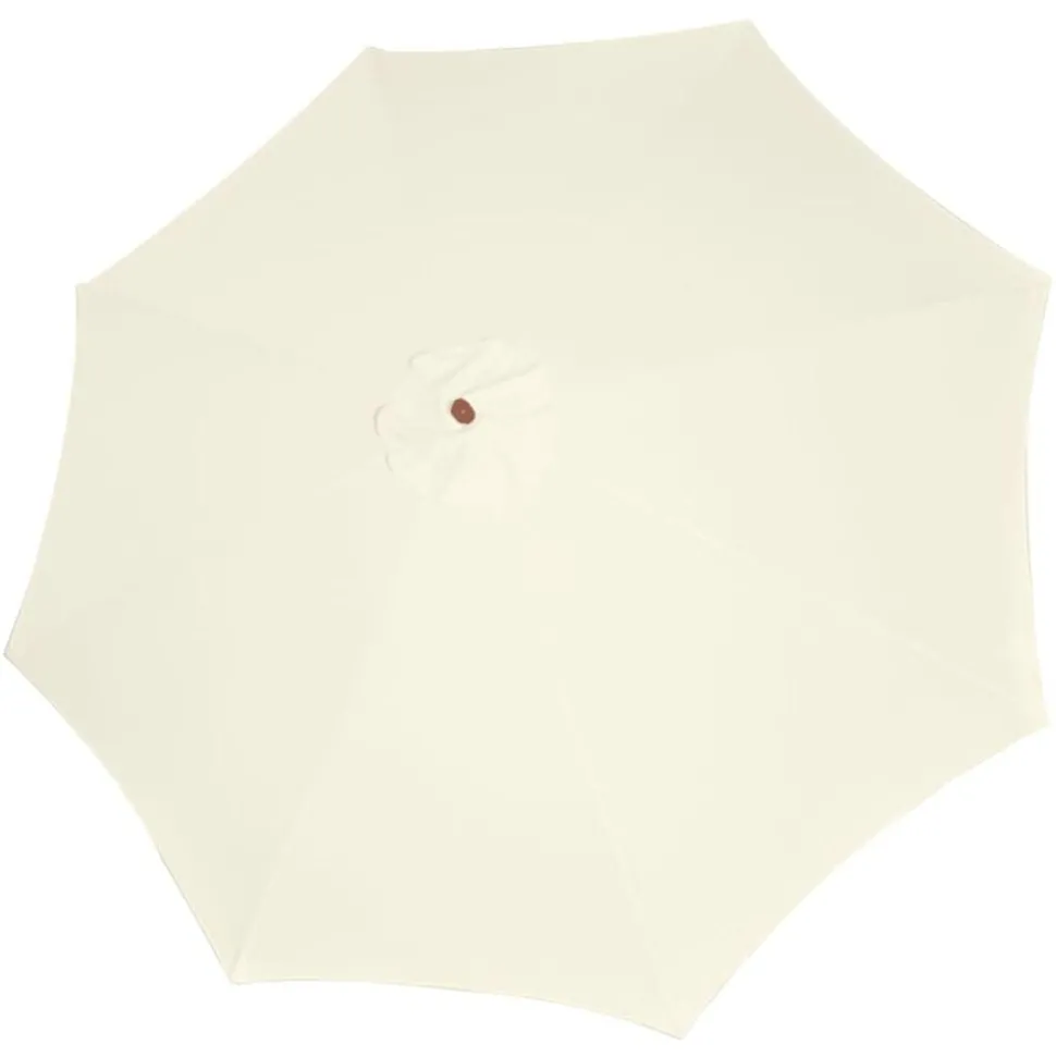 vidaXL Parasol 300x258 cm zandwit