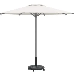 vidaXL Parasolvoet Art Deco Zwart Ø 45 x 39,5 cm IJzer
