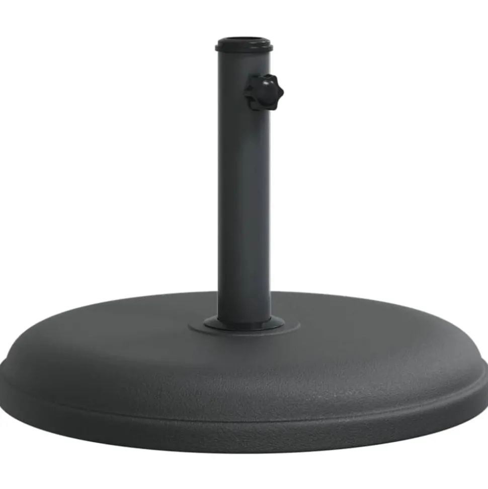 vidaXL Parasolvoet voor stokken van Ø32/35/38 mm 15 kg rond