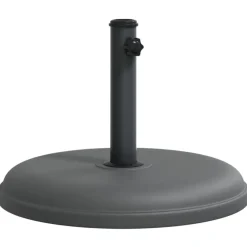 vidaXL Parasolvoet voor stokken van Ø32/35/38 mm 15 kg rond