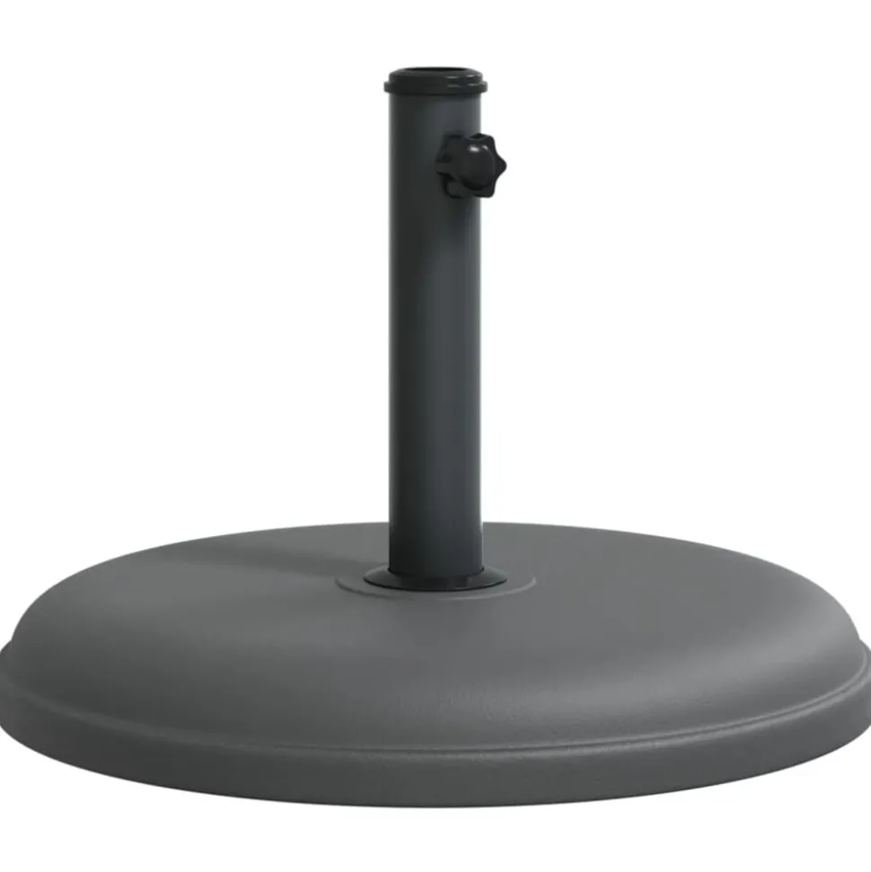 vidaXL Parasolvoet voor stokken van Ø32/35/38 mm 15 kg rond