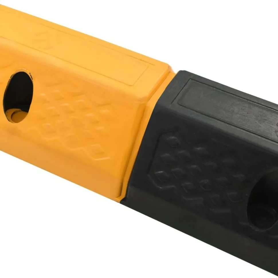 vidaXL Parkeerblokken 49x15x9 cm rubber 2 st
