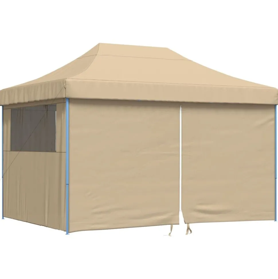 vidaXL Partytent Beige 279 x 410 x 315 cm Oxford Stof