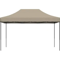 vidaXL Partytent inklapbaar pop-up 440x292x315 cm taupe