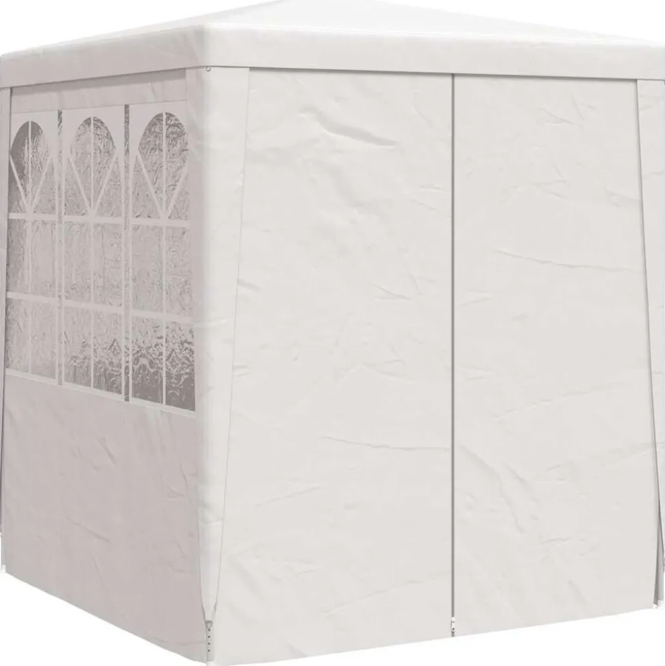 vidaXL Partytent met zijwanden professioneel 90 g/m² 2x2 m wit
