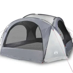 vidaXL Partytent waterdicht wit en grijs