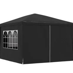 vidaXL Partytent 3x3 m antracietkleurig