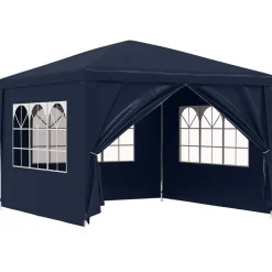 vidaXL Partytent 3x3 m blauw