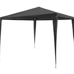 vidaXL Partytent 3x3 m PE antraciet