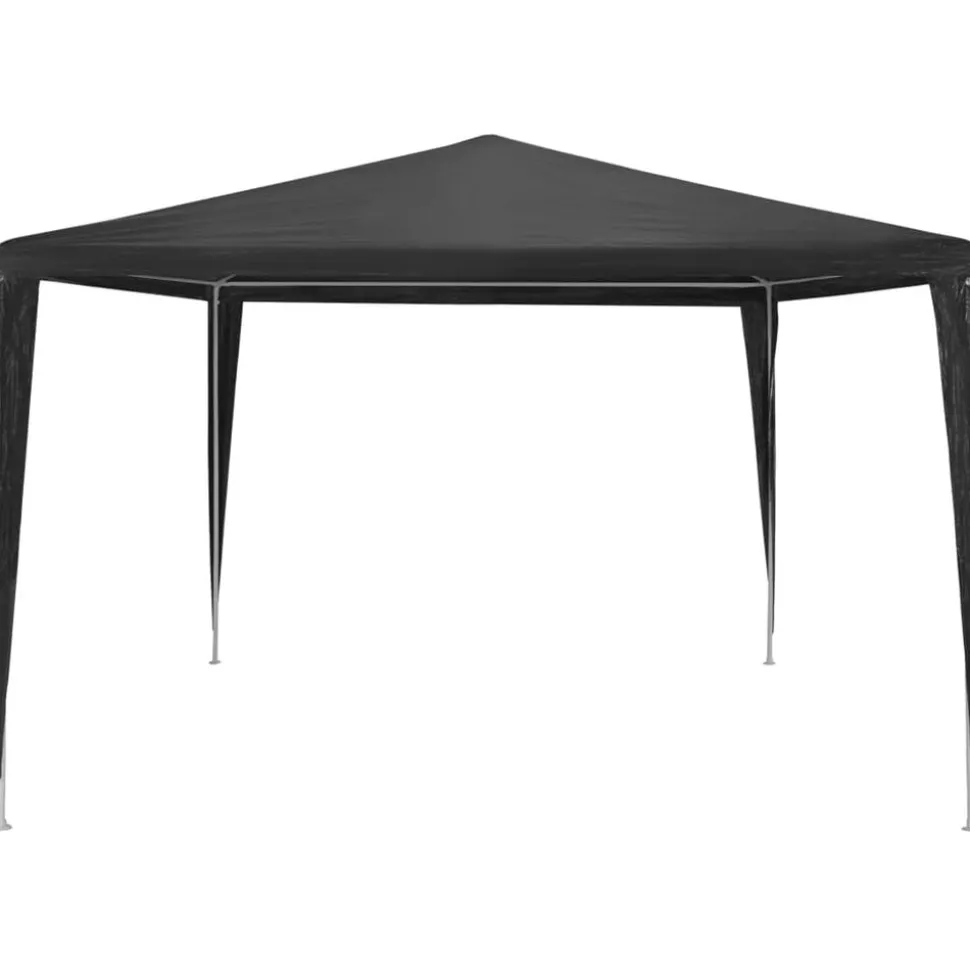 vidaXL Partytent 3x3 m PE antraciet