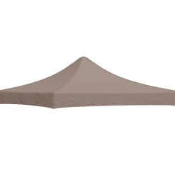 vidaXL Partytentdak 270 g/m² 3x3 m taupe