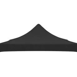 vidaXL Partytentdak 270 g/m² 3x3 m zwart